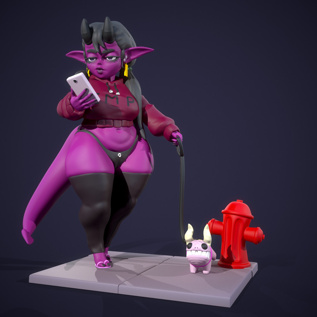 Some models that I have posted here yet. Commissions open!