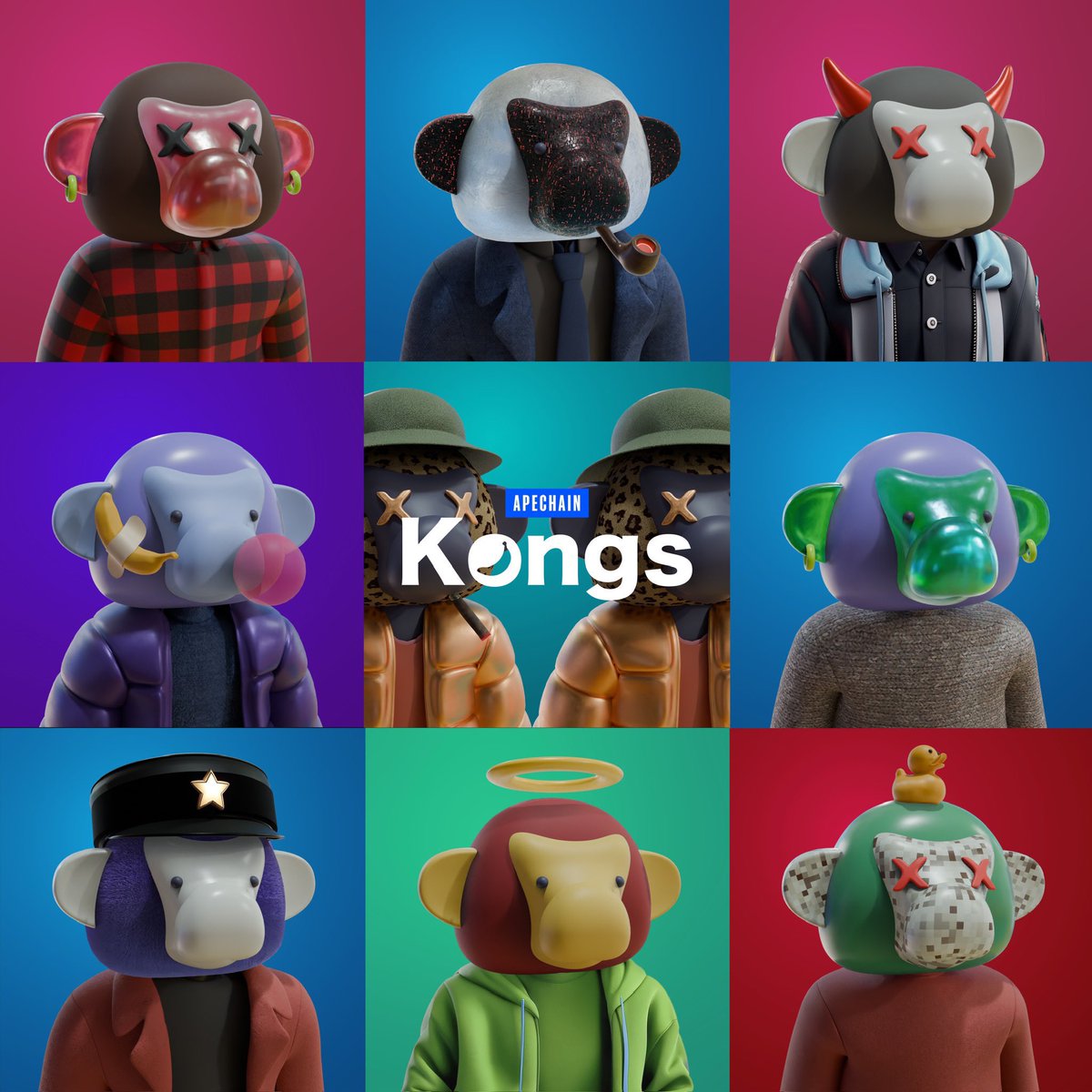 🚨Giveaway 1 GTD WL Spot🚨
<a href="/Dojo_Kidz/">Dojo Kidz</a> X <a href="/kongsuniverse/">Kongs</a> 
Follow, retweet, tag 3 friend &amp; drop EVM wallet. Let’s go everyone 🔥