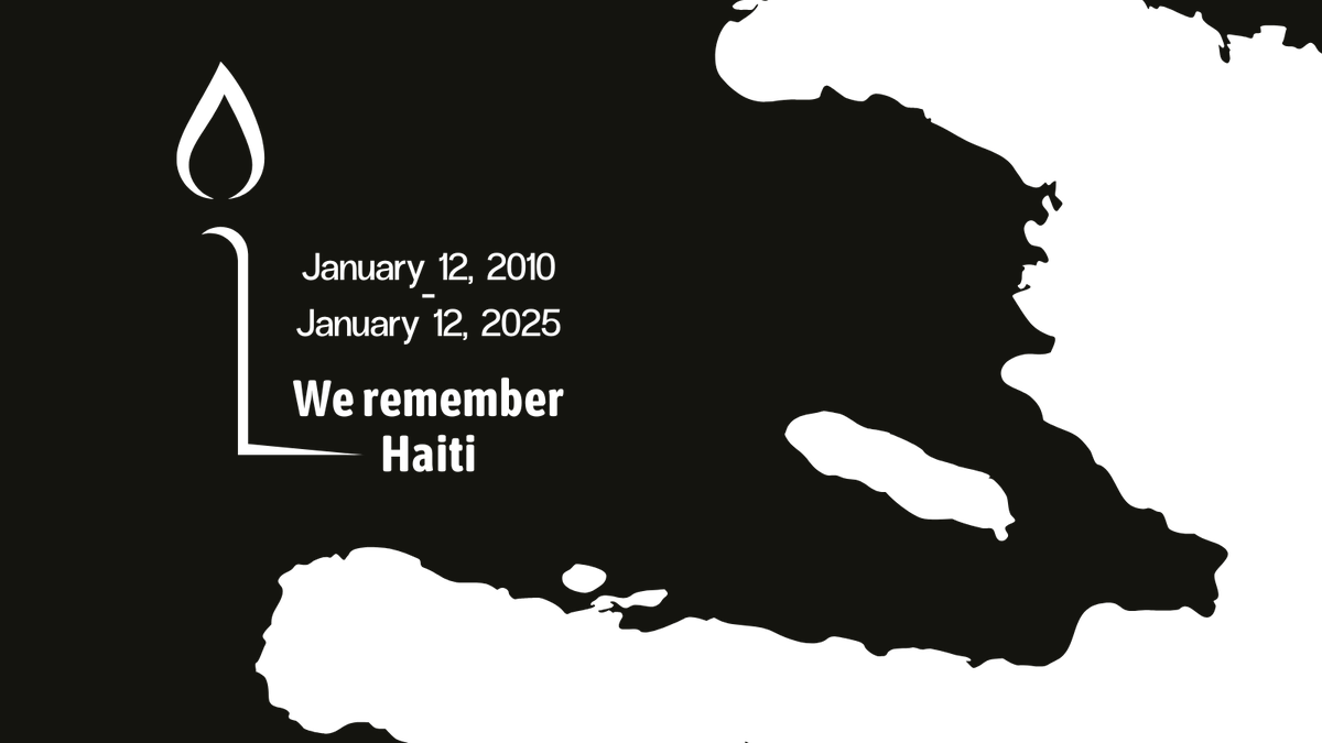 Fifteen years ago, the January 12 earthquake struck Haiti, leaving deep scars. Today, let us remember our commitments to support the country on its path to sustainable development. 🖤🤍

#Haiti #12janvier