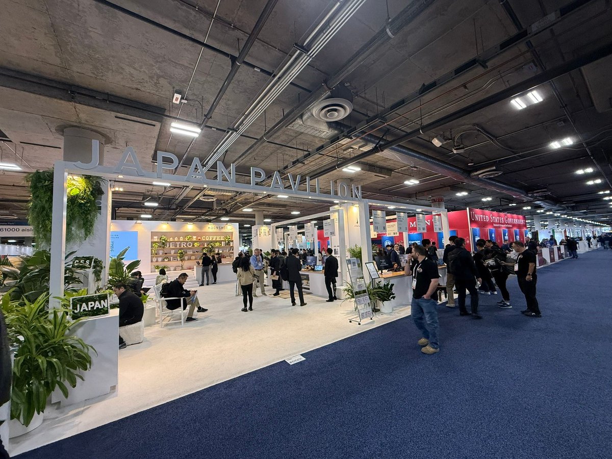 Only a few hours left of #CES2025! ⚡️

The Japan Pavilion closes at 4PM, so come see our exhibiting Japanese startups one last time!

And thank you to everyone who visited the Japan Pavilion at CES this year! We hope it was an enlightening and enriching experience for everyone!