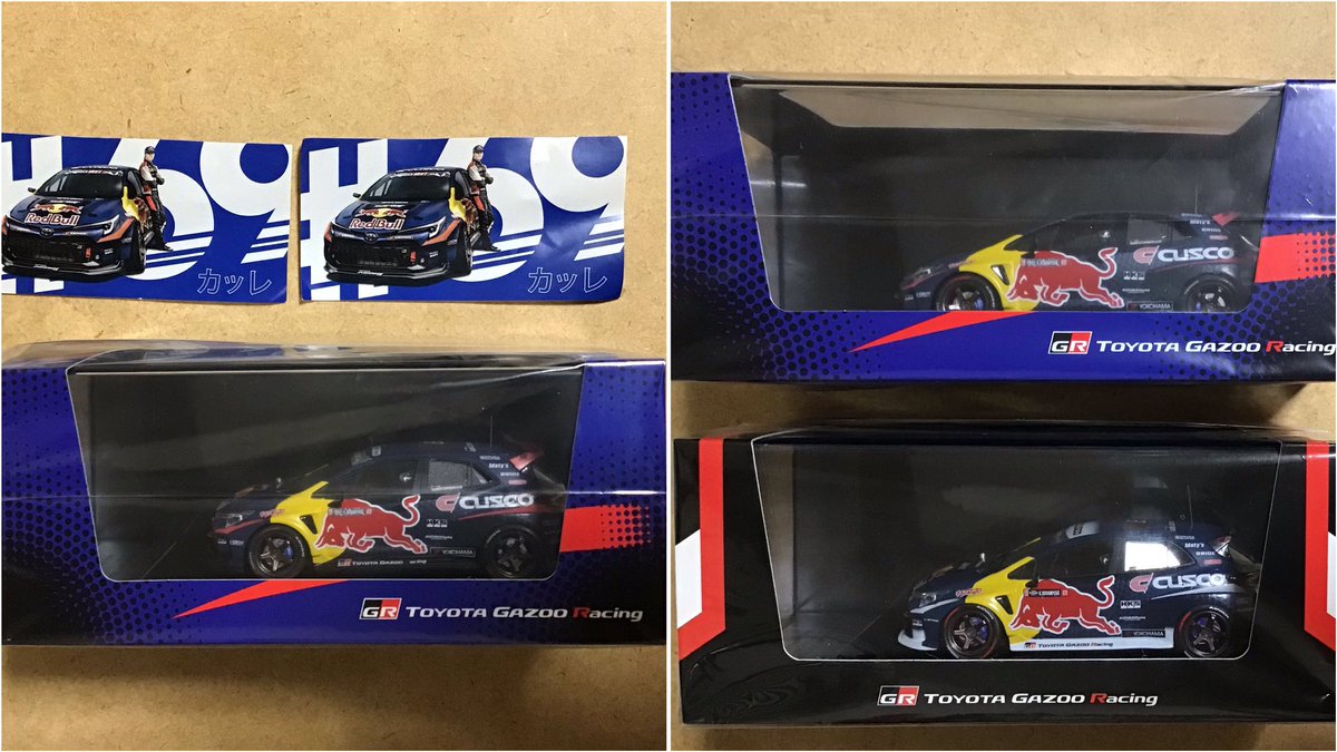 東京オートサロン2025のミニカーは、これが目当てでした。 Red Bull GR