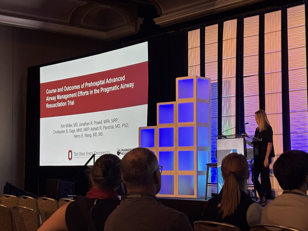 Henry Wang (@henrywangmd) on Twitter photo OSU resident Kim Moeller presents data on airway management difficulties in the PART trial. #NAEMSP2025 <a href="/OhioStateEMRes/">Ohio State Emergency Medicine Residency</a> <a href="/AshPanchalMD/">Ash Panchal, MD, Ph.D.</a> OSU resident Kim Moeller presents data on airway management difficulties in the PART trial. #NAEMSP2025 <a href="/OhioStateEMRes/">Ohio State Emergency Medicine Residency</a> <a href="/AshPanchalMD/">Ash Panchal, MD, Ph.D.</a>