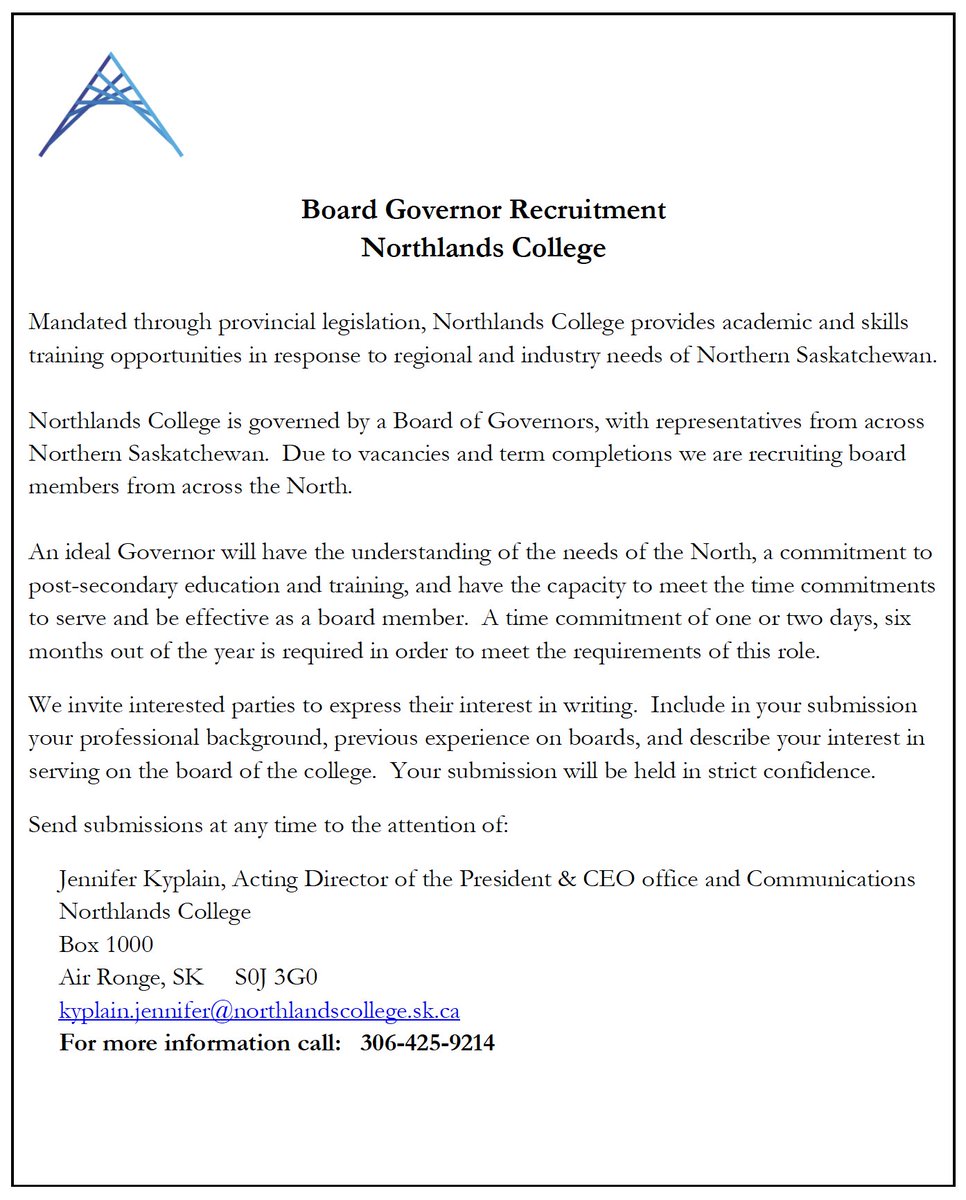 Northlands College tweet media