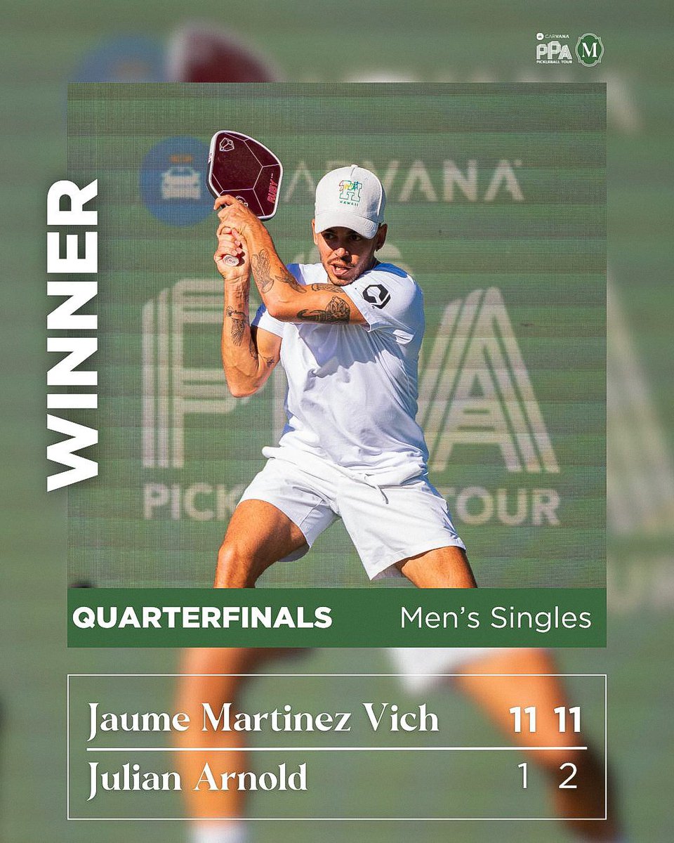 The Carvana Masters tweet media