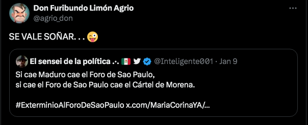 viral999mx2's tweet photo. @agrio_don @Inteligente001 Te va a bloquear . . . 😁😁😁 https://t.co/StWw2FEcoS