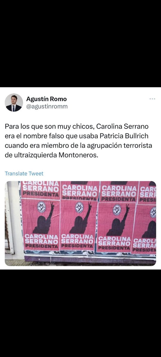 MabelColombo's tweet image. Milei kirchnerista x.com/Jackes_is_back…
Quien es Bullrich