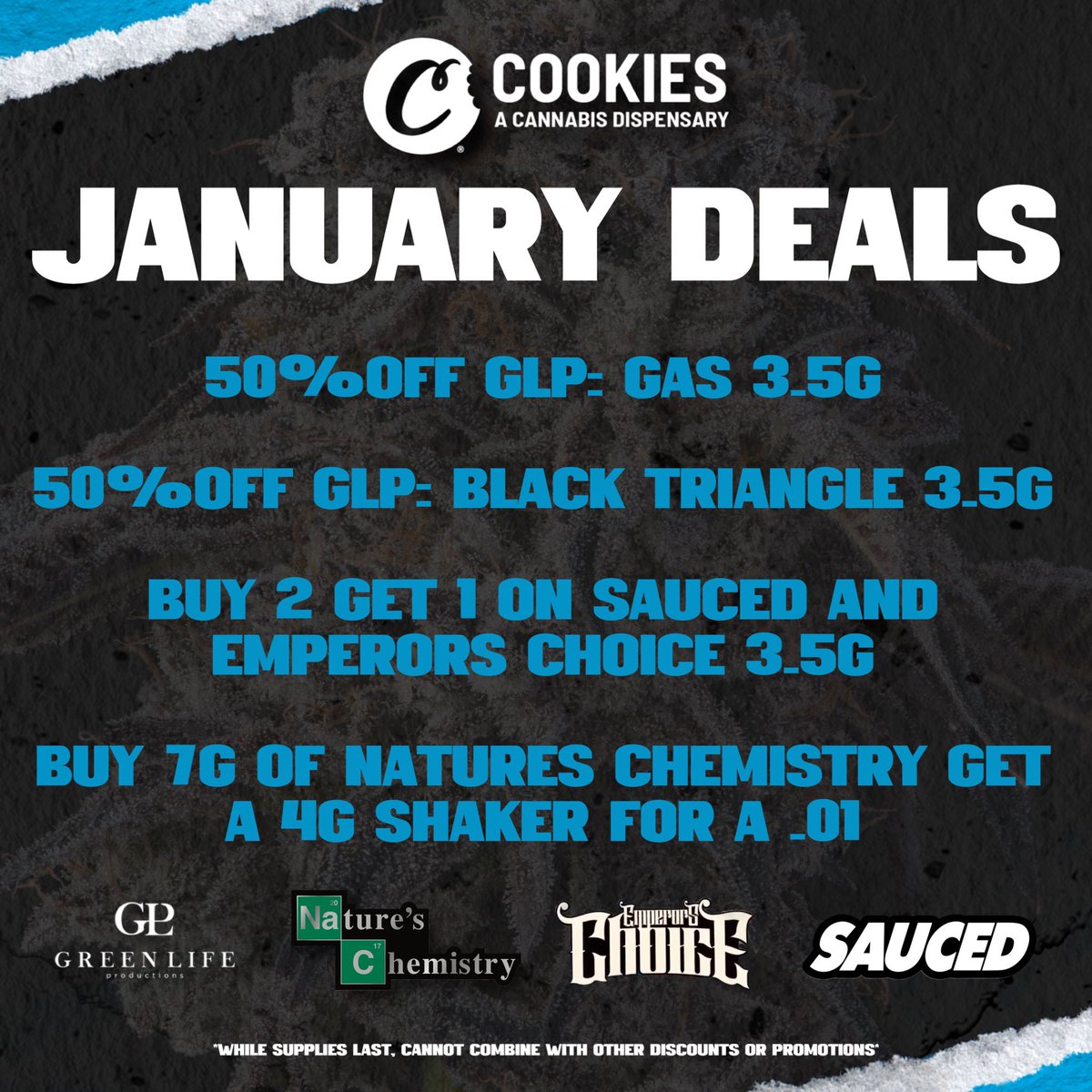 Besides our EVERYDAY DEALS here are some other AMAZING DEALS happening all January!!!! #CookiesFlamingo #Trp