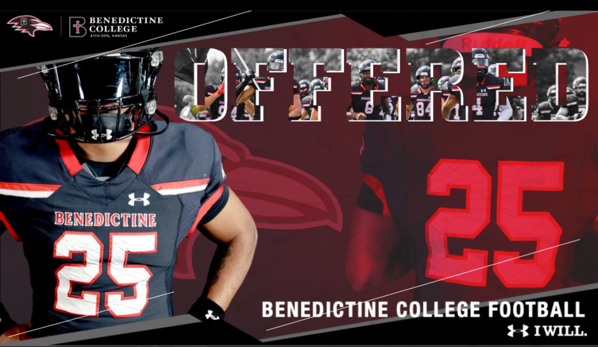 Antonio “AJ” Matthews (@a1unique__) on Twitter photo After an amazing conversation with <a href="/BradHines17/">Brad Hines</a> I am blessed to announce my 7th offer to <a href="/RavenFootballBC/">Benedictine Football</a> college!! <a href="/ScottPingel10/">Scott Pingel</a> <a href="/B_Dimovitz/">Butch Dimovitz</a> <a href="/JosiahCoach/">Coach Josiah Stanfield</a> <a href="/Brun_T_13/">TB</a> <a href="/pierre_desir/">Pierre Desir</a> <a href="/AJSW24/">Ant</a> <a href="/JPRockMO/">JP Rock</a>
<a href="/AllenTrieu/">Allen Trieu</a> #4youmom After an amazing conversation with <a href="/BradHines17/">Brad Hines</a> I am blessed to announce my 7th offer to <a href="/RavenFootballBC/">Benedictine Football</a> college!! <a href="/ScottPingel10/">Scott Pingel</a> <a href="/B_Dimovitz/">Butch Dimovitz</a> <a href="/JosiahCoach/">Coach Josiah Stanfield</a> <a href="/Brun_T_13/">TB</a> <a href="/pierre_desir/">Pierre Desir</a> <a href="/AJSW24/">Ant</a> <a href="/JPRockMO/">JP Rock</a>
<a href="/AllenTrieu/">Allen Trieu</a> #4youmom