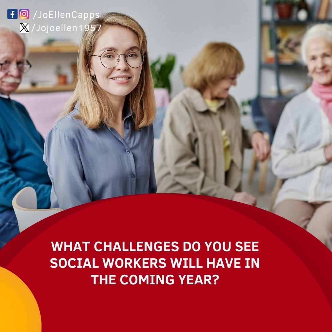 JoEllenCapps's tweet image. It&apos;s not only a new year, but also a new administration for American social workers. What changes and challenges do you expect to encounter? Let&apos;s talk about them below!

#SocialWork2025 #SocialWorkChallenges #AdvocacyInAction #PolicyAndPractice