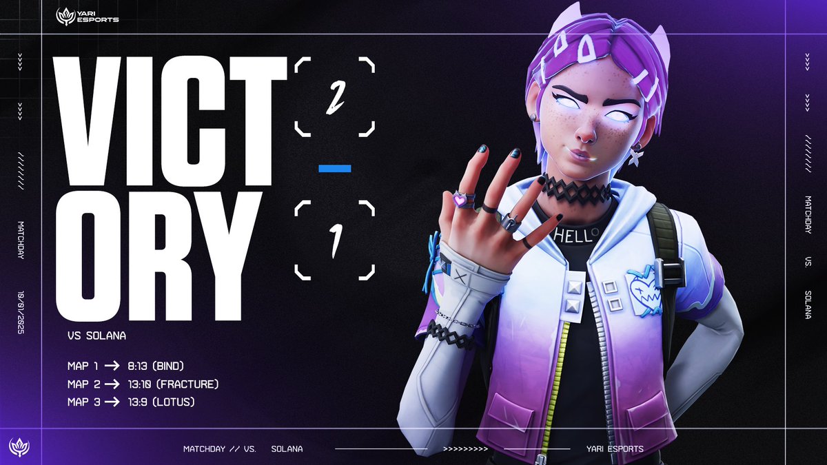CTRL Esports (@thectrlesports) on Twitter photo STARTING STRONG IN LCQ!! π₯
After an extremely close series against @SolanaVLR, we emerge victorious in our first game in the <a href="/valleague_ne/">VALORANT Challengers NORTH//EAST</a> LCQ with a 2-1 win! π₯³
GGWP Solana! Best of luck in the rest of the tournament! π
We will be playing again tomorrow in our next two STARTING STRONG IN LCQ!! π₯
After an extremely close series against @SolanaVLR, we emerge victorious in our first game in the <a href="/valleague_ne/">VALORANT Challengers NORTH//EAST</a> LCQ with a 2-1 win! π₯³
GGWP Solana! Best of luck in the rest of the tournament! π
We will be playing again tomorrow in our next two