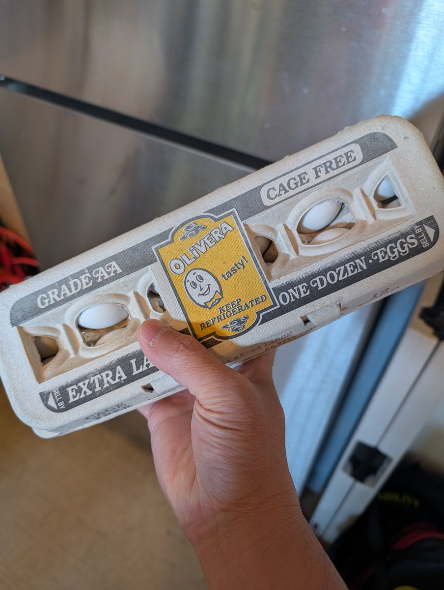 Eggs in 2025 is akin what toilet paper was in 2020. Hit the jackpot at the grocery store today! 🥚🎰