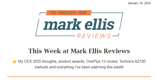 Techfluence (@techfluence1) on Twitter photo You may know <a href="/mellisreviews/">Mark Ellis</a> as a top-notch tech YouTuber, but you may not know that his newsletter kicks ass, too!
markellisreviews.com/newsletter/ You may know <a href="/mellisreviews/">Mark Ellis</a> as a top-notch tech YouTuber, but you may not know that his newsletter kicks ass, too!
markellisreviews.com/newsletter/