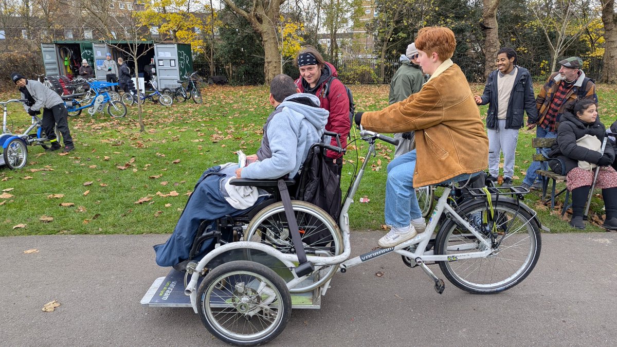 ✨ Our East London All-Ability Clubs are now open &amp; ready to welcome disabled people, those with health conditions, &amp; carers for inclusive cycling sessions!💜

📍Victoria Park – Wednesdays, 9:30 - 13:30 &amp; alternate Saturdays, 10:00 - 12:00

📍Central Park – Fridays, 11:00 - 13:00