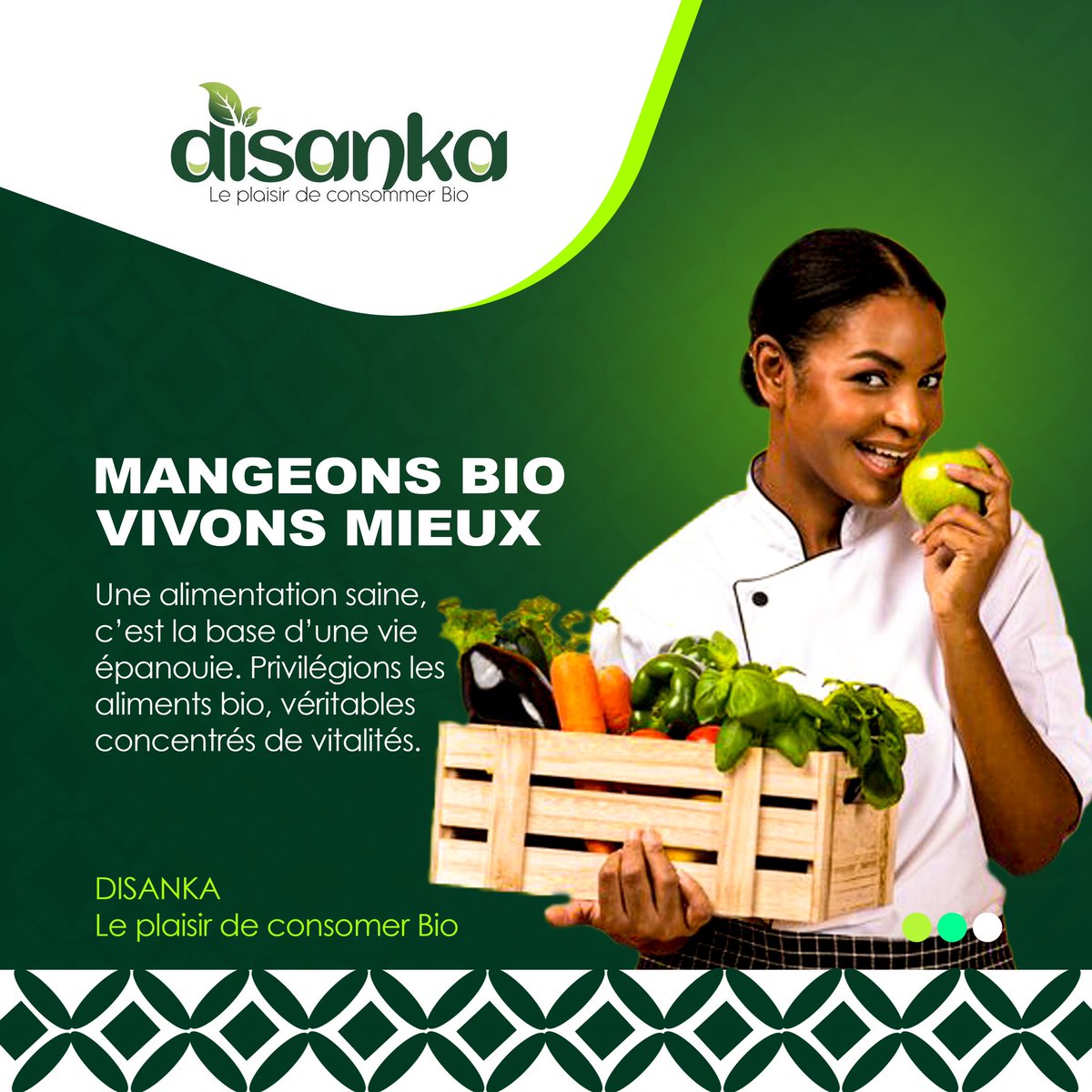 Disankadrc's tweet image. Notre objectif principal est de promouvoir le patrimoine culinaire congolais en mettant en avant les vêtus dès aliments traditionnels.
#agroalimentairedrc
#cultureculinaire
#alimentationbio