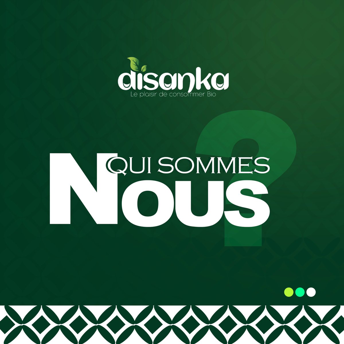 Disankadrc's tweet image. Notre objectif principal est de promouvoir le patrimoine culinaire congolais en mettant en avant les vêtus dès aliments traditionnels.
#agroalimentairedrc
#cultureculinaire
#alimentationbio