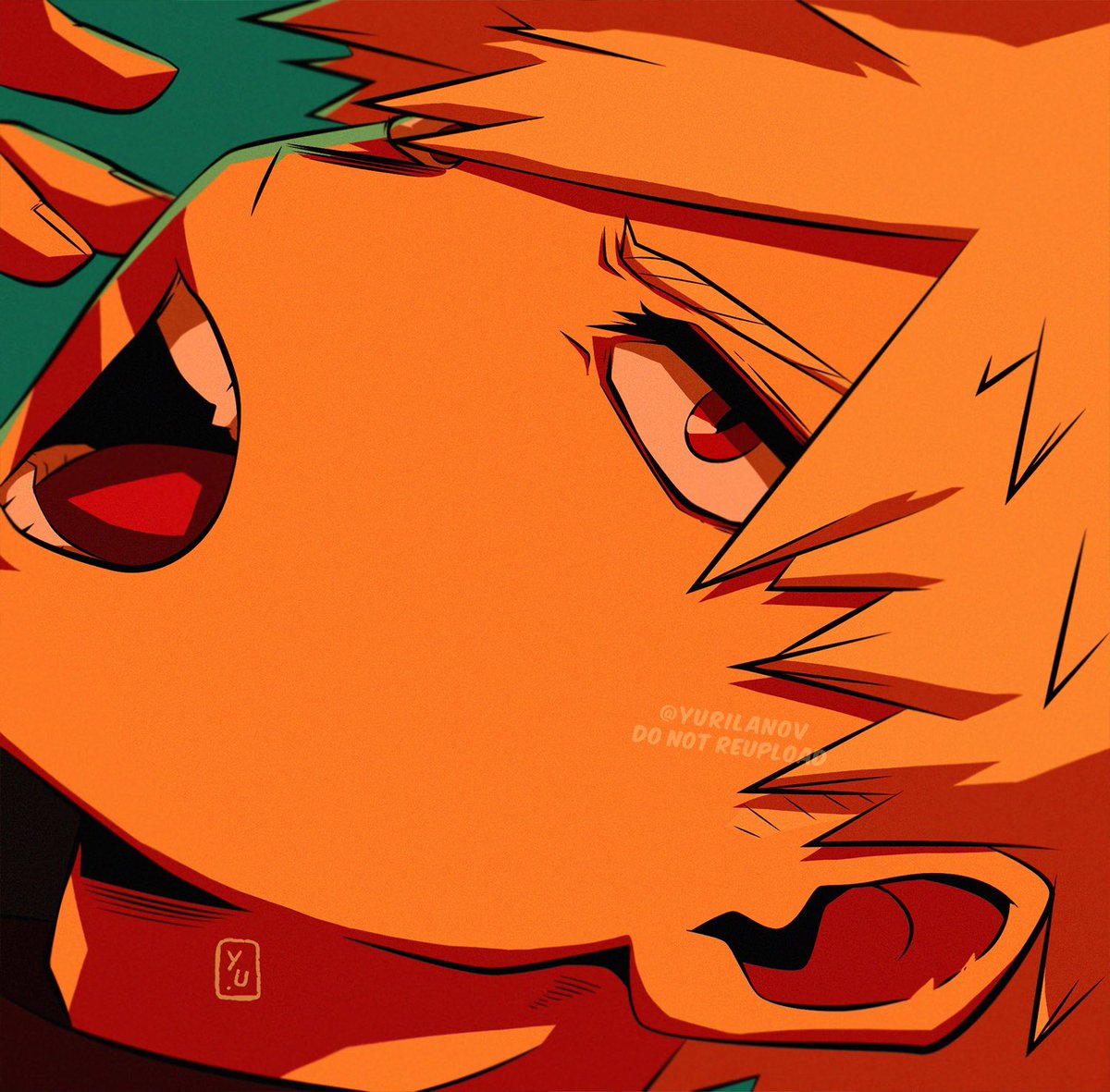 yurilanov's tweet photo. i thought of a mha x dandadan opening crossover. hours of work (phew) 😅 but i love it, here’s part.1 🧵

izuku + kacchan 🥦💥 
#mhafanart #bkdk #bakudeku https://t.co/f5YUwfzaod