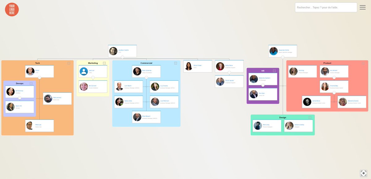 HumanmapApp's tweet image. New demo page for Humanmap ! Contact us to get the same for your company ! #orgchart #HR