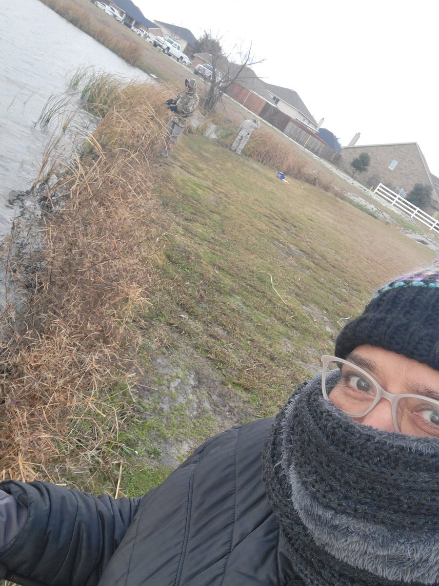 Taking advantage of <a href="/TPWDfish/">TPWD Fishing</a> trout stocking and <a href="/LancasterISD/">Lancaster ISD</a> #SnowDay2025 to get a little fishing in!
It's a great day to be Tiger! 😄 🎣 🐅