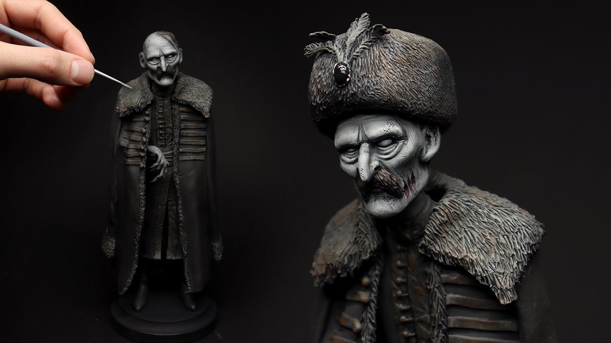 First video of the year is live!! Watch me sculpt the new version Count Orlok! youtu.be/Om_IToHq7eo?si…