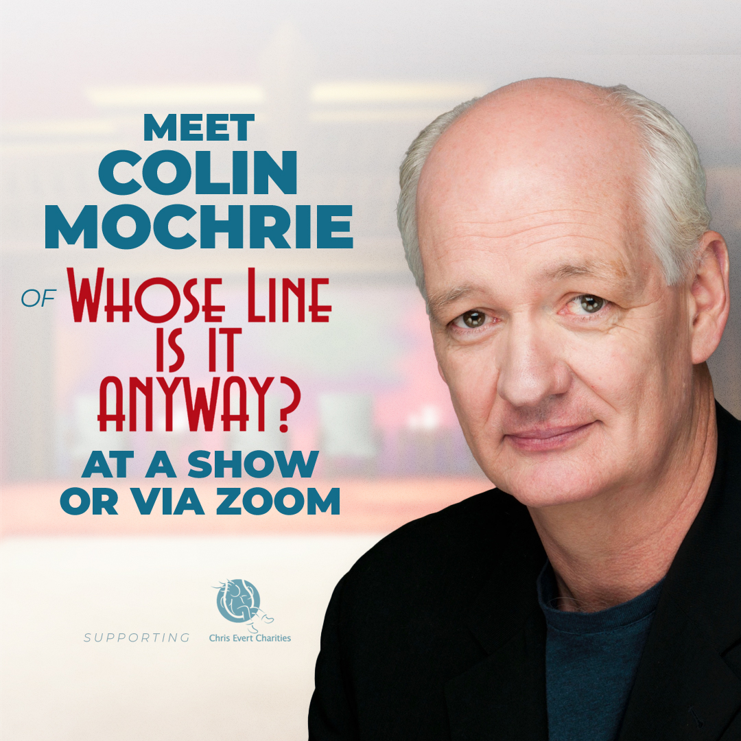 Colin Mochrie (@colinmochrie) on Twitter photo Join me in raising funds for @cecharitieswith my auction on @Charitybuzz! Bid now for the chance to meet me at a show or via Zoom. Together, we can help eliminate drug abuse and child neglect. Live now at Charitybuzz.com/ColinMochrie Join me in raising funds for @cecharitieswith my auction on @Charitybuzz! Bid now for the chance to meet me at a show or via Zoom. Together, we can help eliminate drug abuse and child neglect. Live now at Charitybuzz.com/ColinMochrie