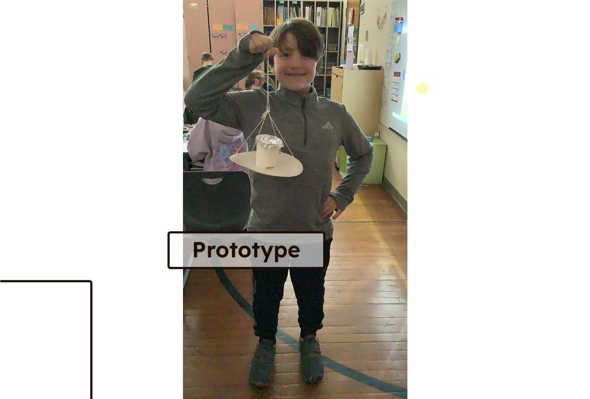 Today students created bird feeder prototypes! They chose a bird they would want, figured out what it needed and created!
