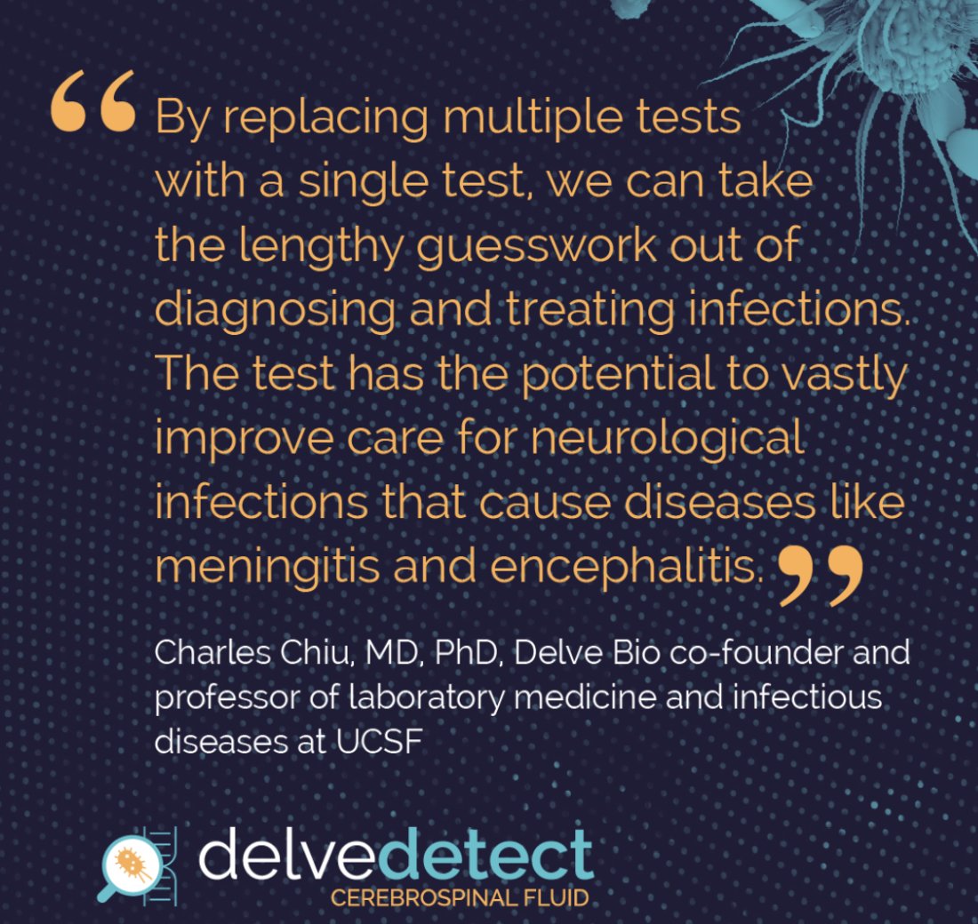 With Delve Detect, one test can detect nearly any type of infection, eliminating the need for lengthy cycles of multiple tests. #genomics #mNGS #infectiousdisease