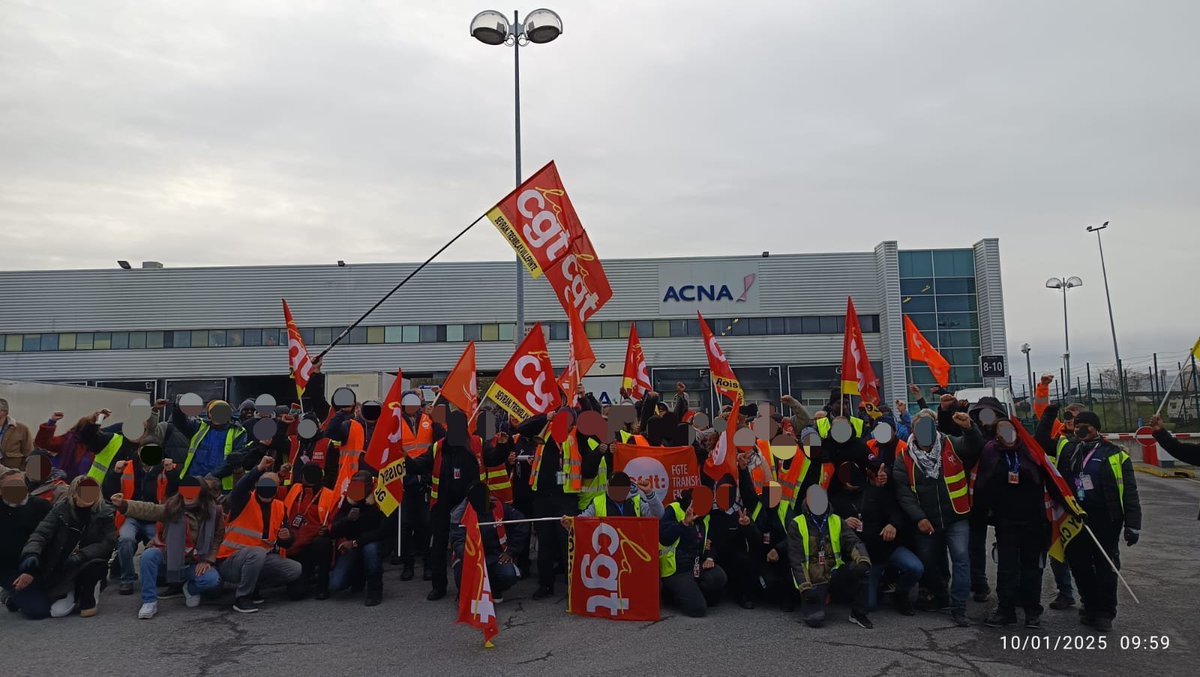 Rassemblement du 10 janvier 2025

Au 30e jour de grève, les grévistes ACNA maintiennent la pression pour récupérer le week-end de 3 jours, pour la santé et la vie de famille...

Malgré les menaces de licenciements, malgré le recours illégal aux intérimaires, aux extérieurs...