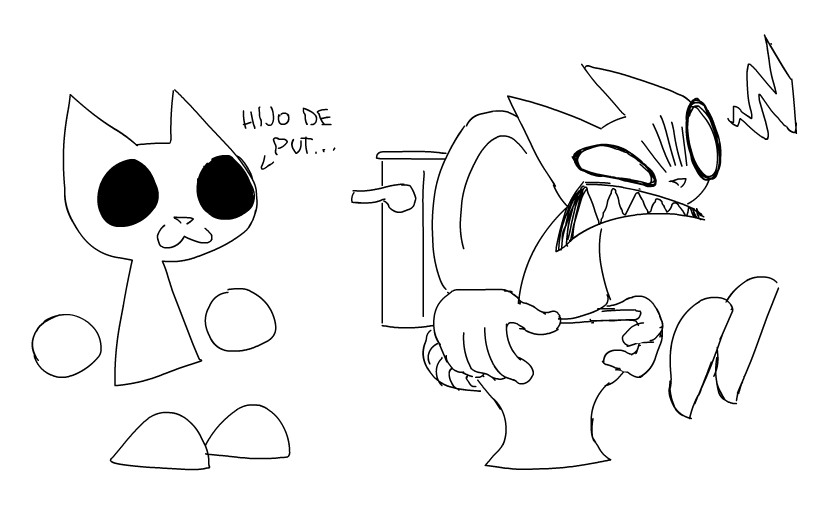 YuskyCat's tweet photo. two personalities https://t.co/8bVQlsteYd