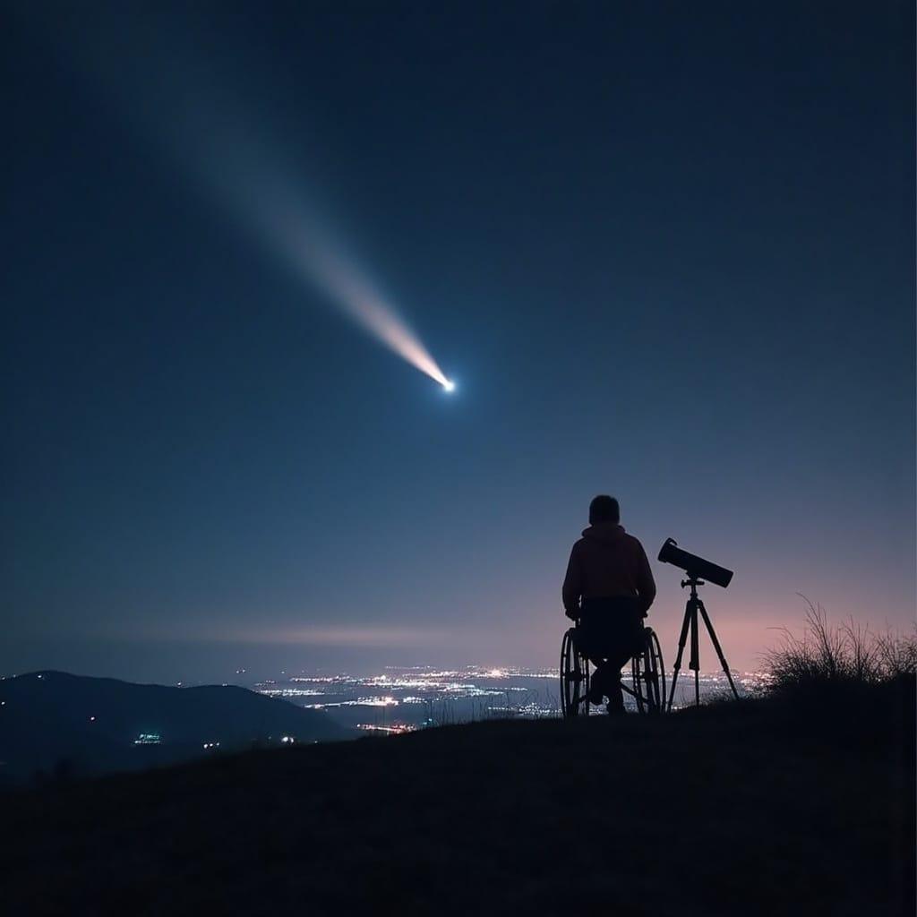 astronomy_free's tweet image. #Comet2024 #ATLASComet #CosmicEvent #SpaceWatch #Astronomy #BrightComet #SkyGazing #CelestialShow

Don’t miss Comet C/2024 G3 (ATLAS), a possible once-in-160,000-year traveler set to rival Venus’ brightness in January 2025! freeastroscience.com/2025/01/comet-…