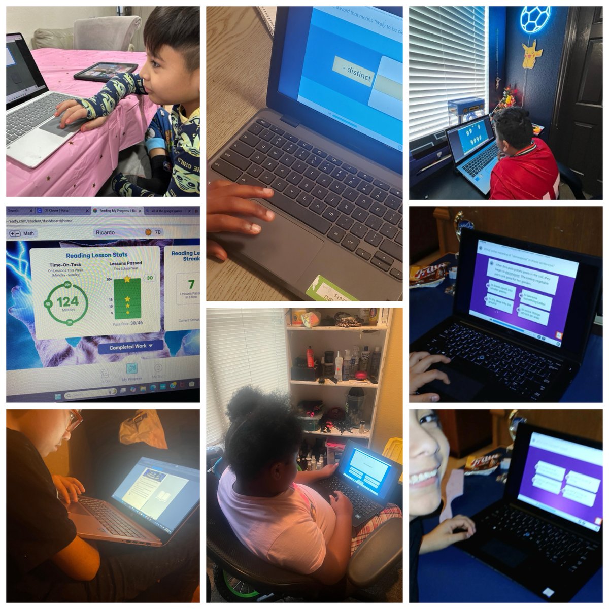 BurlesonDISD's tweet image. ❄️ A little snow couldn’t stop our amazing students! ⛄️ During inclement weather days, they stayed focused and worked hard on their i-Ready lessons from home. 📚💻 Way to go, scholars! 👏💪 #Dedication #iReadySuccess #SnowDayLearning 🌟 @dallasschools @Region2DISD @MHammonds27