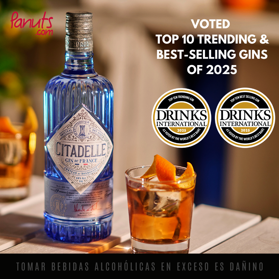 panuts_oficial's tweet photo. 🥂�� ¡Brindemos por el éxito! Gin Citadelle ha asegurado su lugar entre las 10 marcas más vendidas y de mayor tendencia según el Informe de Drinks International 2025. 🌟🍸 ¿Ya probaste su magia en cada sorbo? 🪄💙

@CitadelleGin 

#citadelle #premio #drinksinternational https://t.co/DJzjBWtNMJ