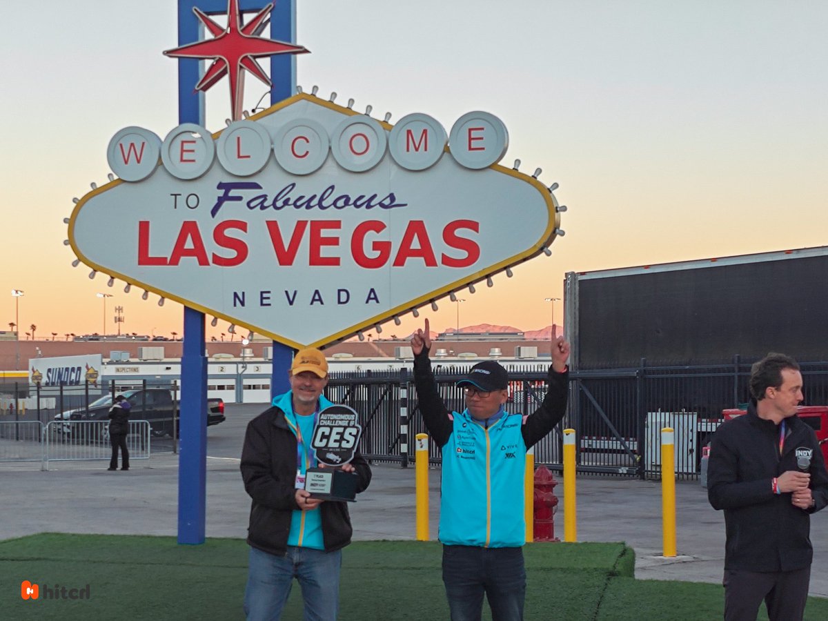 HitchInteractiv's tweet image. 🎉 Huge congratulations to the AI Racing Tech Team for their victory at the #IndyAutonomousChallenge CES 2025! 🏆💨 Breaking records as the fastest team on the track, they’ve set a new benchmark for AI innovation and autonomous racing.

As proud sponsors and technology partners,…