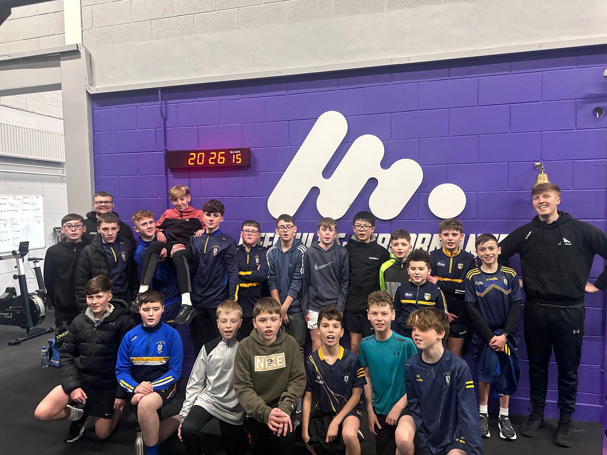 RossaGACBelfast's tweet image. Thanks to Aaron and Conor at Lifestyle and performance for the session with our u14.

First step in their athletic development journey.