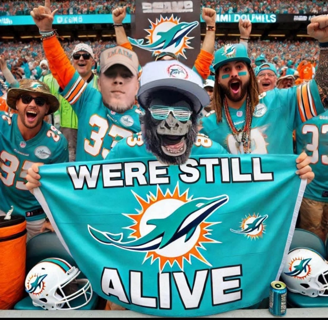 STAYING ALIVE IN 25 <a href="/MiamiDolphins/">Miami Dolphins</a> @nfl #gofins