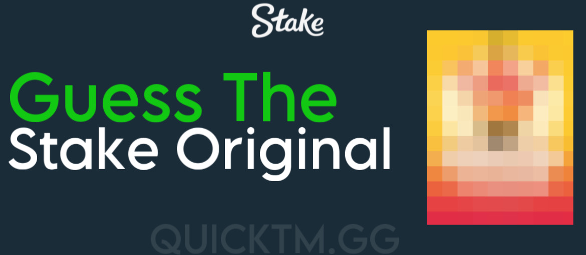 Alright, let’s make it tougher this time. Can you guess which Stake Original this is?