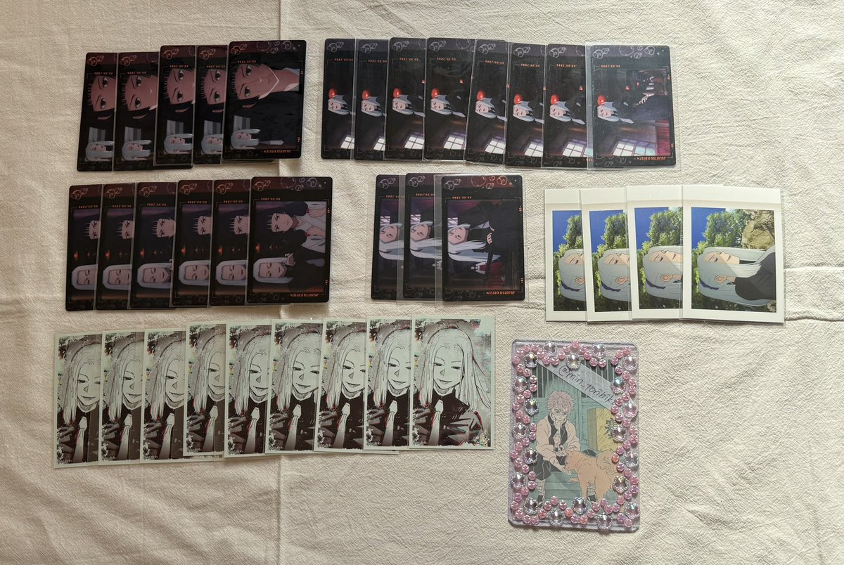 ꒰ 交換 譲渡 買取 ꒱ 呪術廻戦 スナップカード スナカ ぱしゃこれ 現場写真

譲┆冥冥 歌姫
求┆全てまとめて送料込1500円

✧絵柄ごとでしたら別でお譲り可能です◎