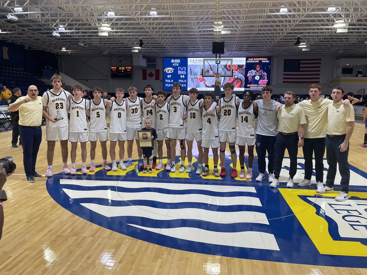 Andover Golden Warriors 2024 CMCC CHAMPS