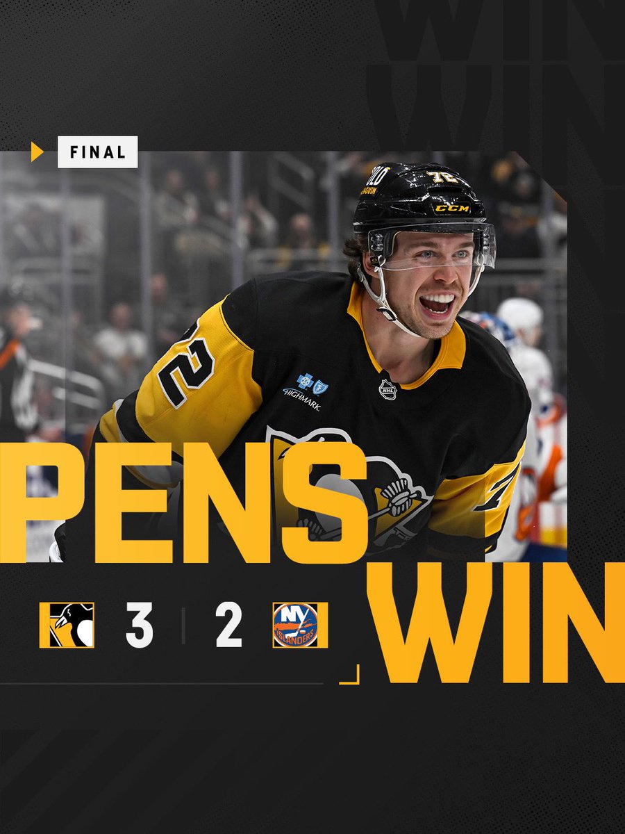 PenguinsFrance's tweet image. Victoire de Pittsburgh 3/2 contre les New York Islanders !!!! #NHL