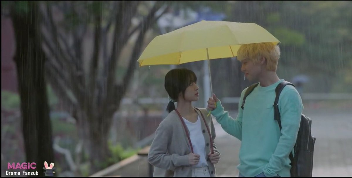 DR3AMLI's tweet image. sou sempre apaixonadíssima por cenas que tenham guarda-chuvas, principalmente os amarelos
#AtADistanceSpringIsGreen #AtADistanceSpringIsGreenEp2