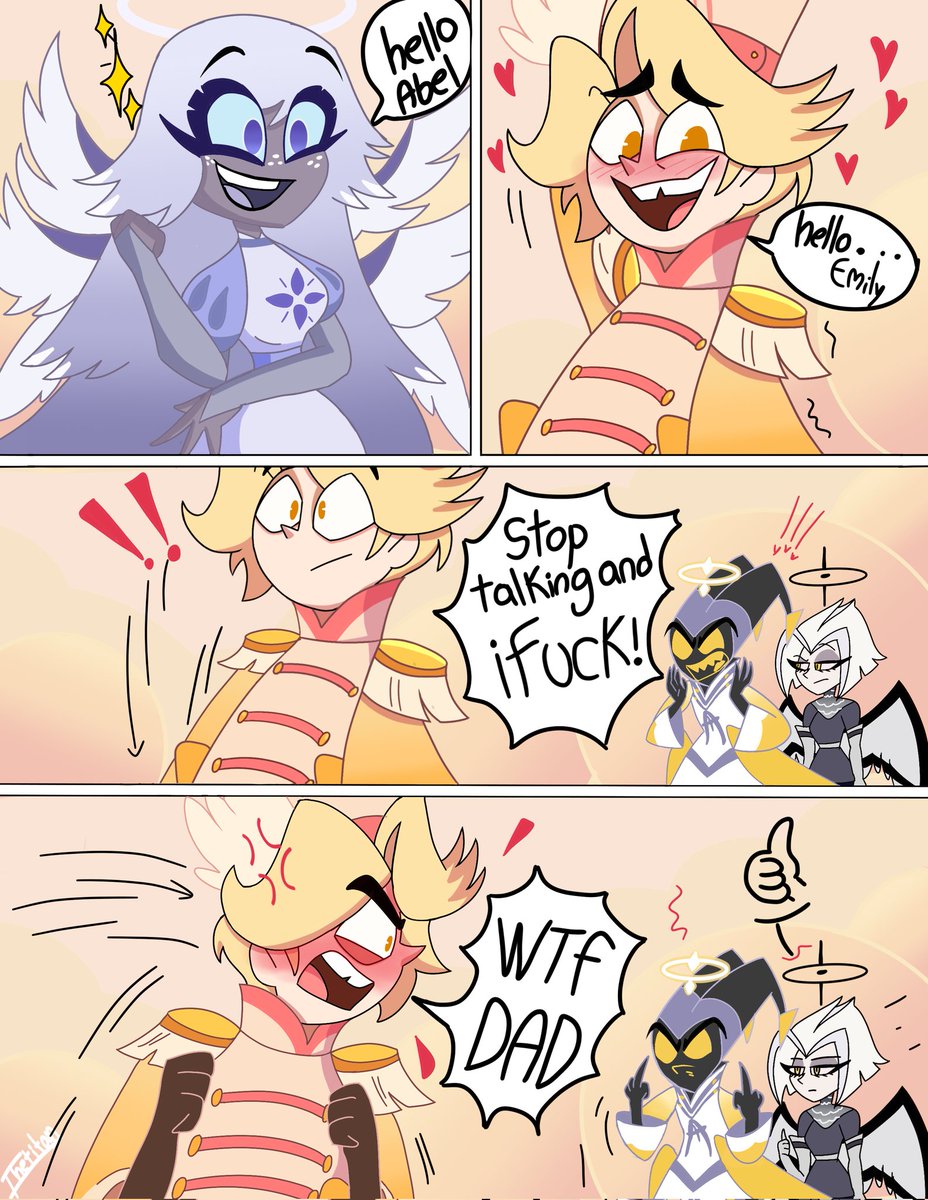 thetitn20119578's tweet image. It&apos;s the intention that counts✨ #HazbinHotelAbel #HazbinHotel #guitarspear #AbelHazbinHotel #hazbinhotelemily