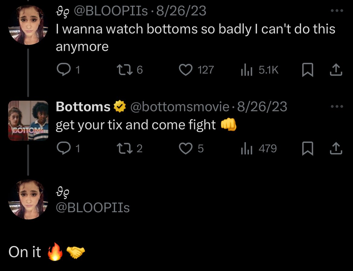 BLOOPIIs's tweet image. just remembered this