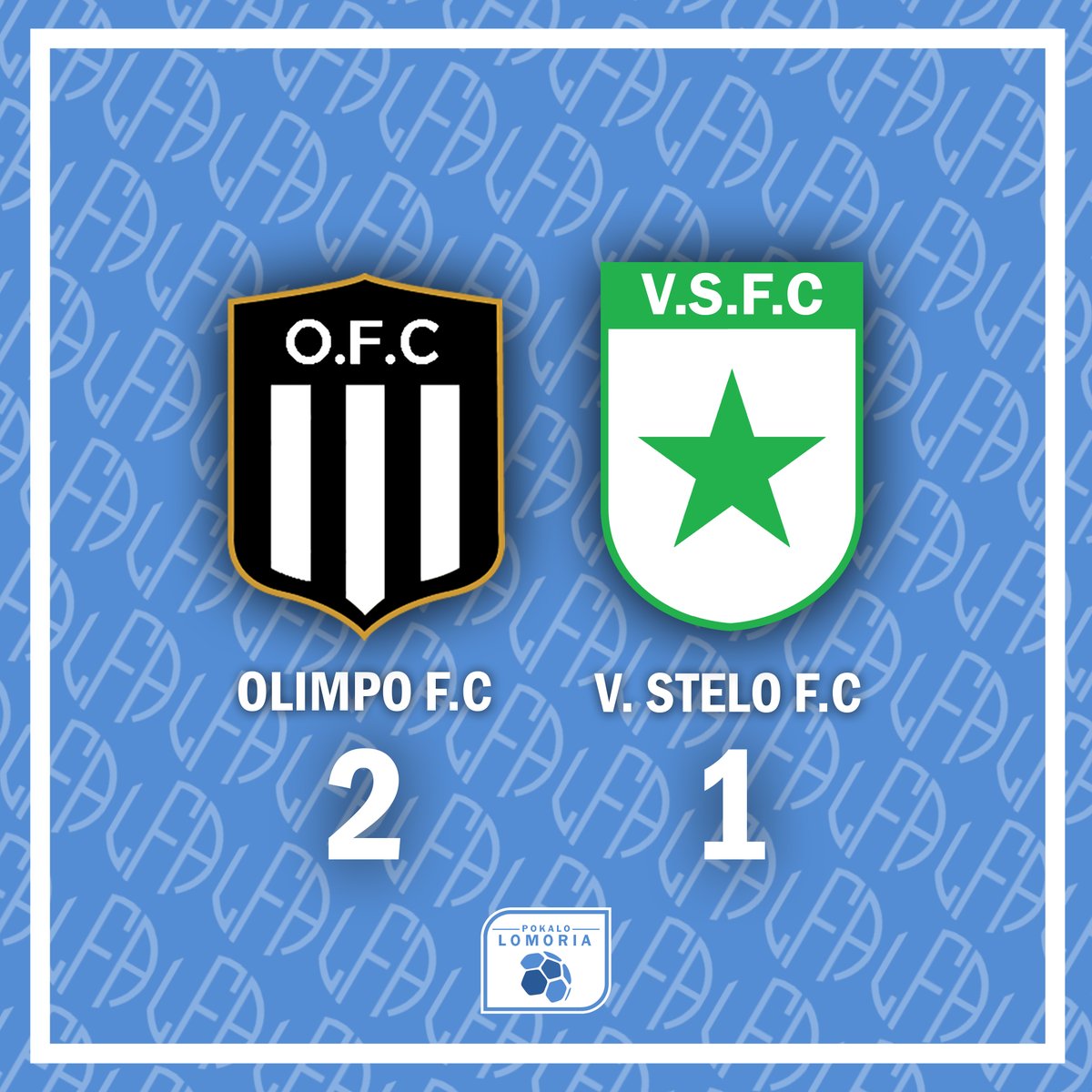 📈 Olimpo F.C 2-1 Verda Stelo F.C.

🏆 Pokalo Lomoria 2024

📅 Proksima matĉo:

Osencia F.C 🆚 Progreso F.C - 29/12/2024

#lfa #lomoriafutbalaasocio #lfl #lomoria #lomoriafa #pokalolomoria #pokalolomoria2024