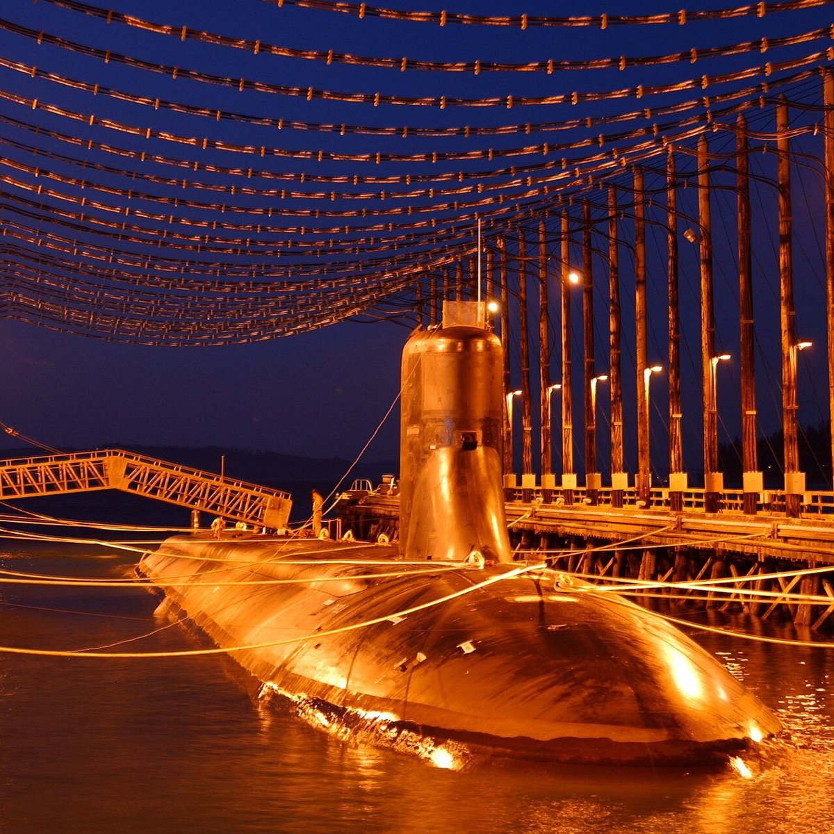 Jimmy Carter was the only U.S. president to have had a submarine named for him during his lifetime, the third and last of the Seawolf class. As a former submariner himself, there's nothing more fitting. 

Fair winds and following seas, sir.