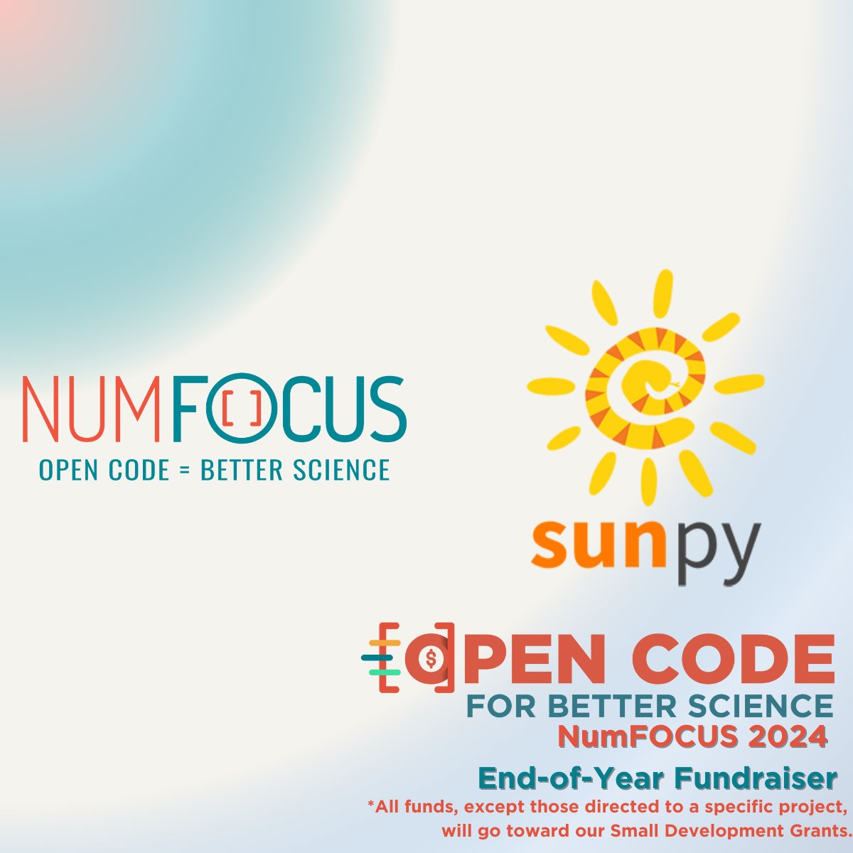 In 2024, SunPy was awarded a $10,000 SDG, which allowed them to refactor and expand two of the largest components of the SunPy package ☀️

This huge undertaking would not have been possible without the support of donors like you! Donate by Dec. 31! hubs.la/Q030KF320
