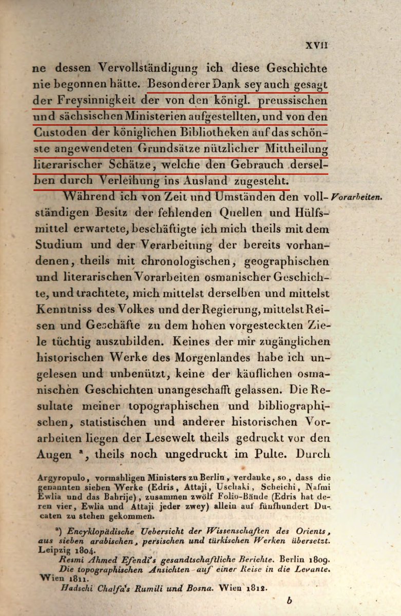 Internationale Fernleihe, frühes 19. Jhd.