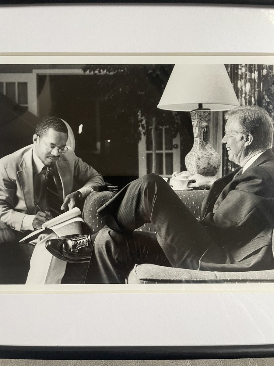 I interviewed Jimmy Carter for the <a href="/dallasnews/">Dallas Morning News</a> during the early years of The Carter Center. His commitment to peace, those in need, freedom and democracy, was unwavering. He was characteristically thoughtful and warm when we met, and curious—an underrated trait. #RIPJimmyCarter