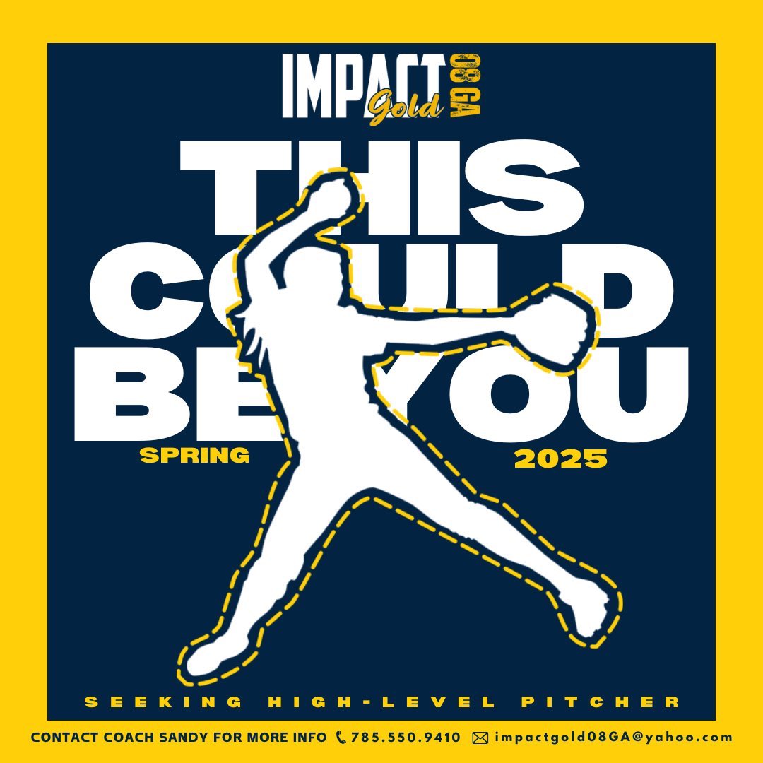IG08GA is looking for a full time 16U pitcher OR a 18U part time pitcher for the spring only (maybe your team doesn’t start paying until the summer). 

Give us a shout. Guaranteed to have fun and be surrounded by talented players.