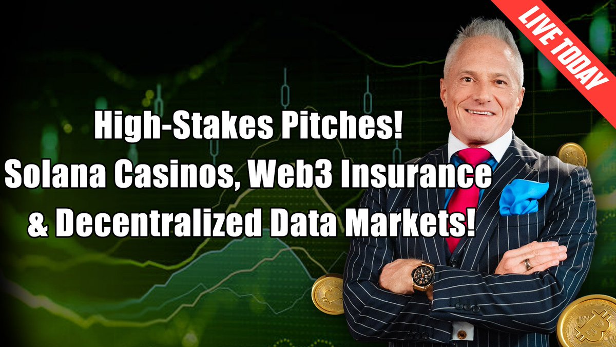 High-Stakes Pitches: Solana Casinos, Web3 Insurance & Decentralized Data  Markets! This degen mascot of a major crypto casino on Solana. They said it  would be a SOL Winter, but Frosty represents a