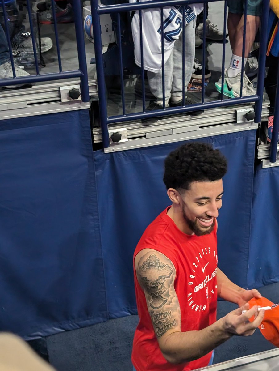 In the building for Grizz Thunder!!! Drove 7 and a half hours!