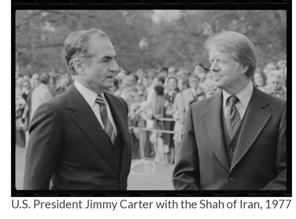 MayaRevcom's tweet image. #JimmyCarter "peacemaking president" ?! B*LLSHIT !!

He was part of bring HELL to our people in Iran!

#revolution
#endshah
#endcapitalism

READ 👇 
revcom.us/en/courageous-…